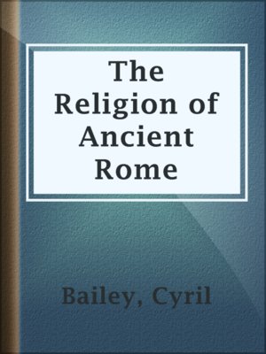 cover image of The Religion of Ancient Rome